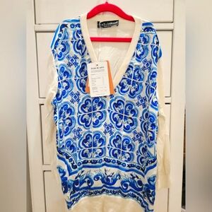 Dolce&Gabbana silk top 44